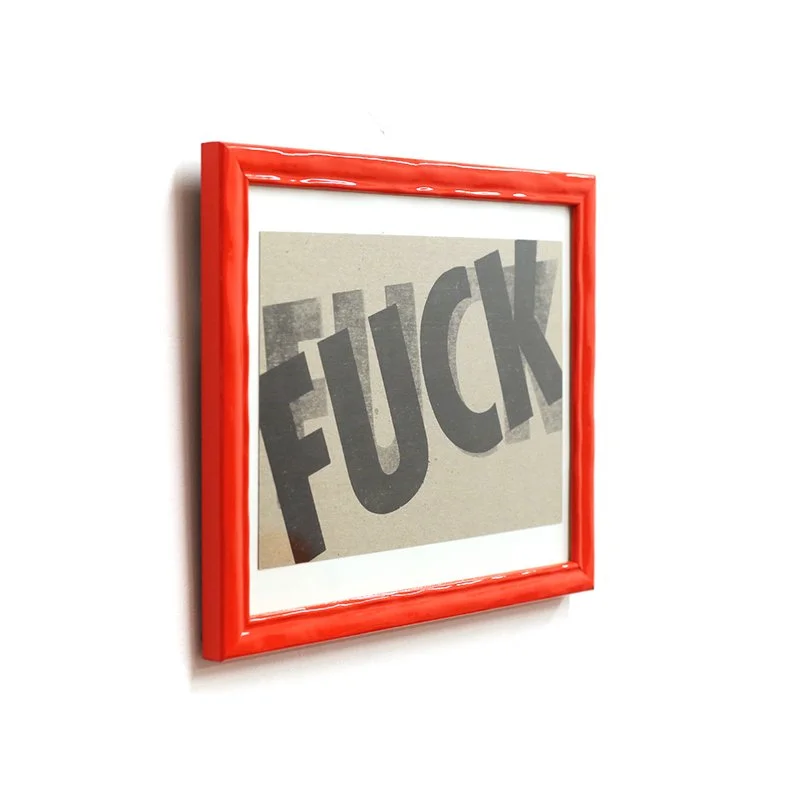 Letter Words FUCK Practical Art